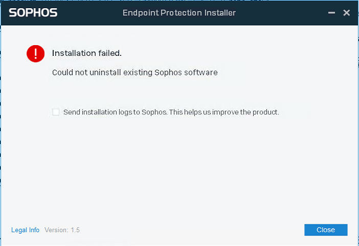 Localize o Sophos Endpoint Protection na lista de programas instalados.
Clique com o botão direito no Sophos Endpoint Protection e selecione Desinstalar.