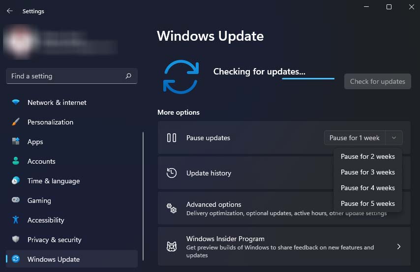 Pressione Windows + I para abrir as Configurações.
Clique em Atualização e segurança.